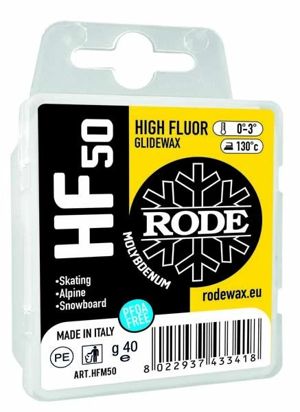 RODE HF50 Glider Yellow Moly 0...-3°C, 40g 1 RODE HF50 Glider Yellow Moly 0...-3°C, 40g