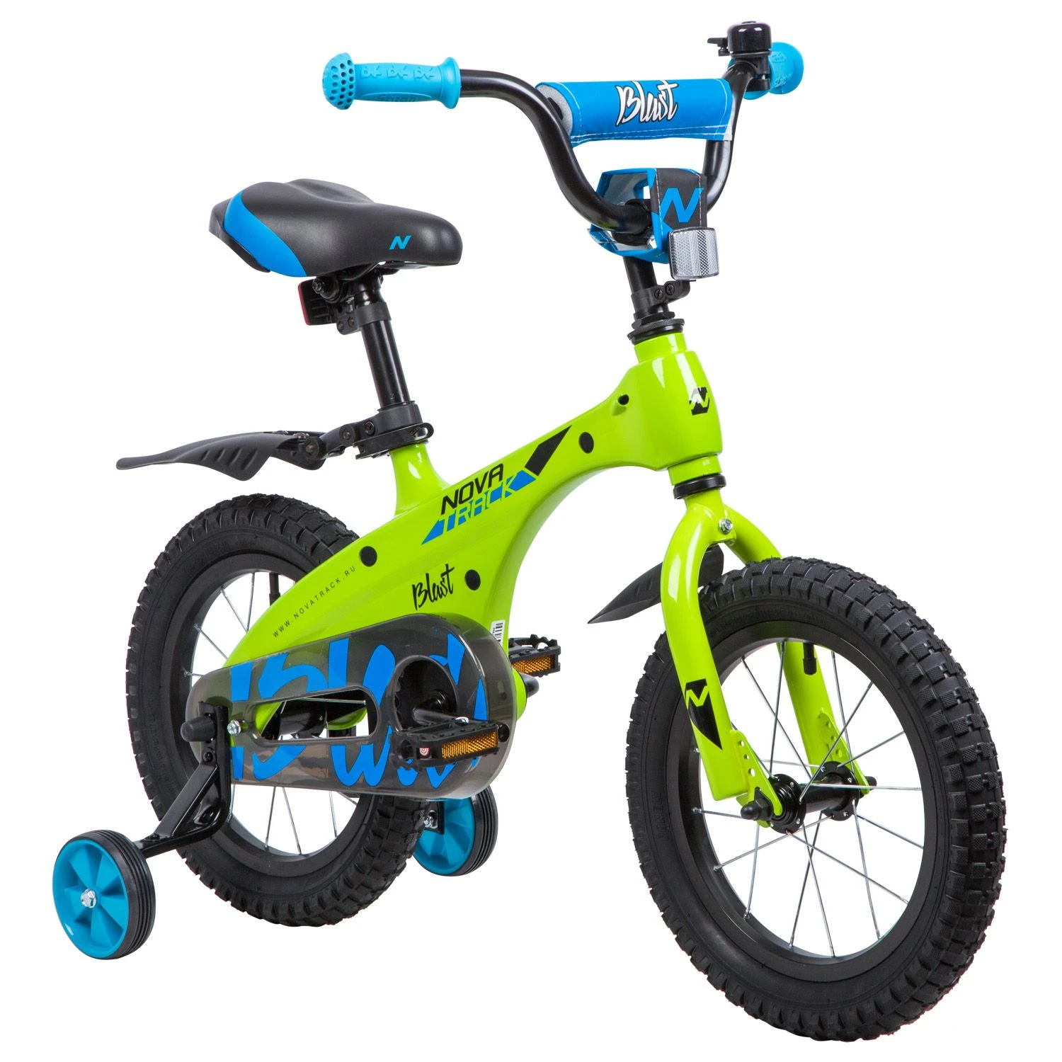 Novatrack 14" BLAST Green Neon 2 Novatrack 14" BLAST Green Neon - Image 2