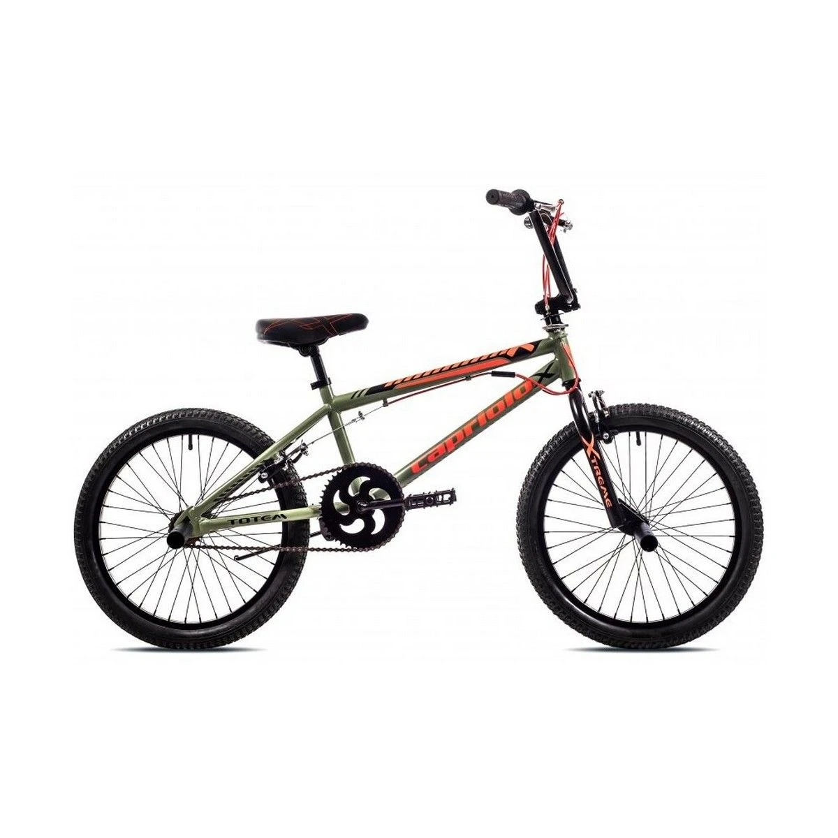 BMX 20"HT TOTEM -green Red 1 BMX 20"HT TOTEM -green Red