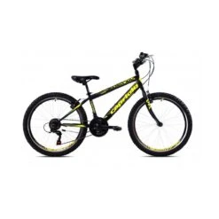 MTB RAPID 240 24"/18HT Black-yellow,13"