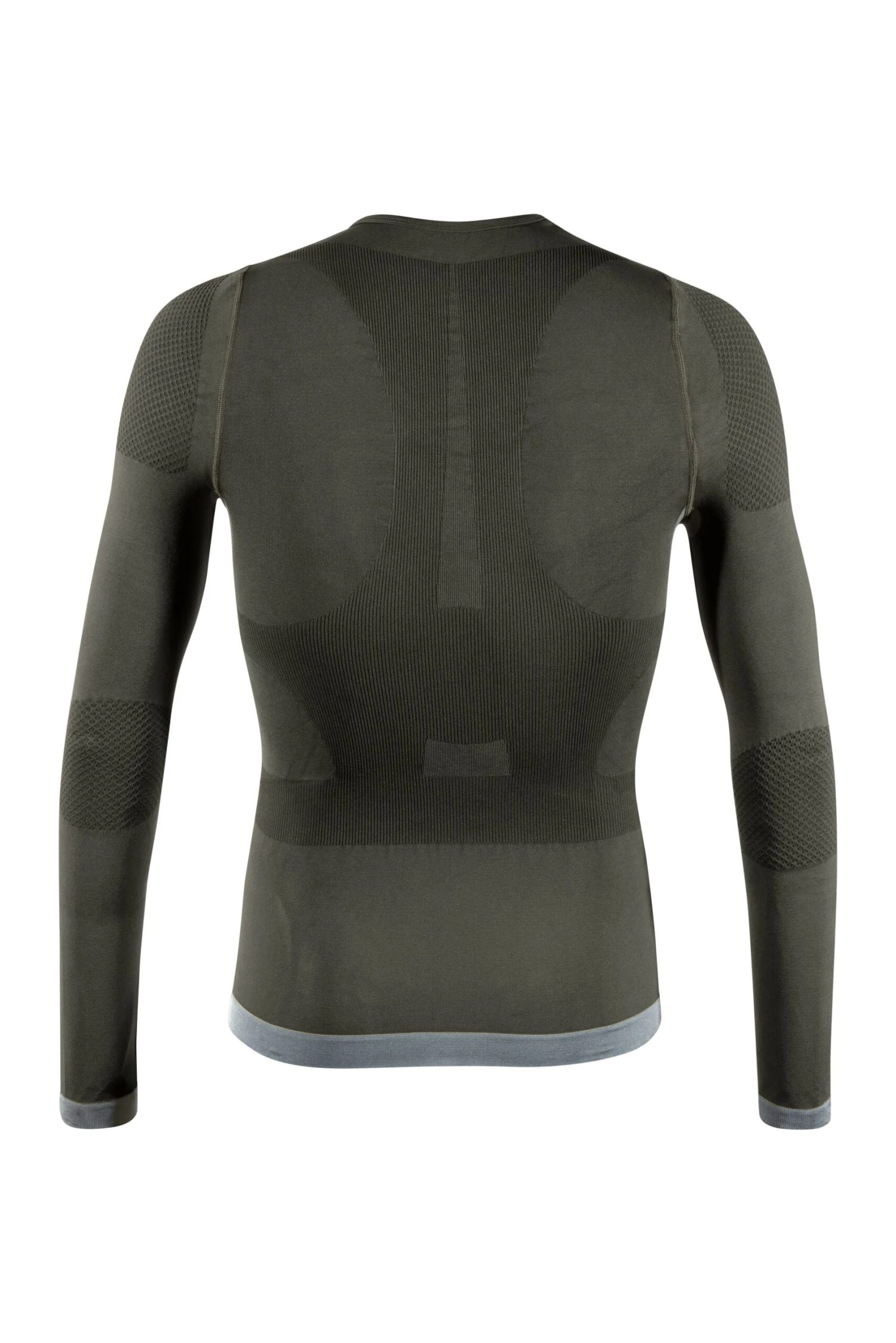 Spring Long Sleeve T-shirt For Man, Dark Grey 2 Spring Long Sleeve T-shirt For Man, Dark Grey - Image 2