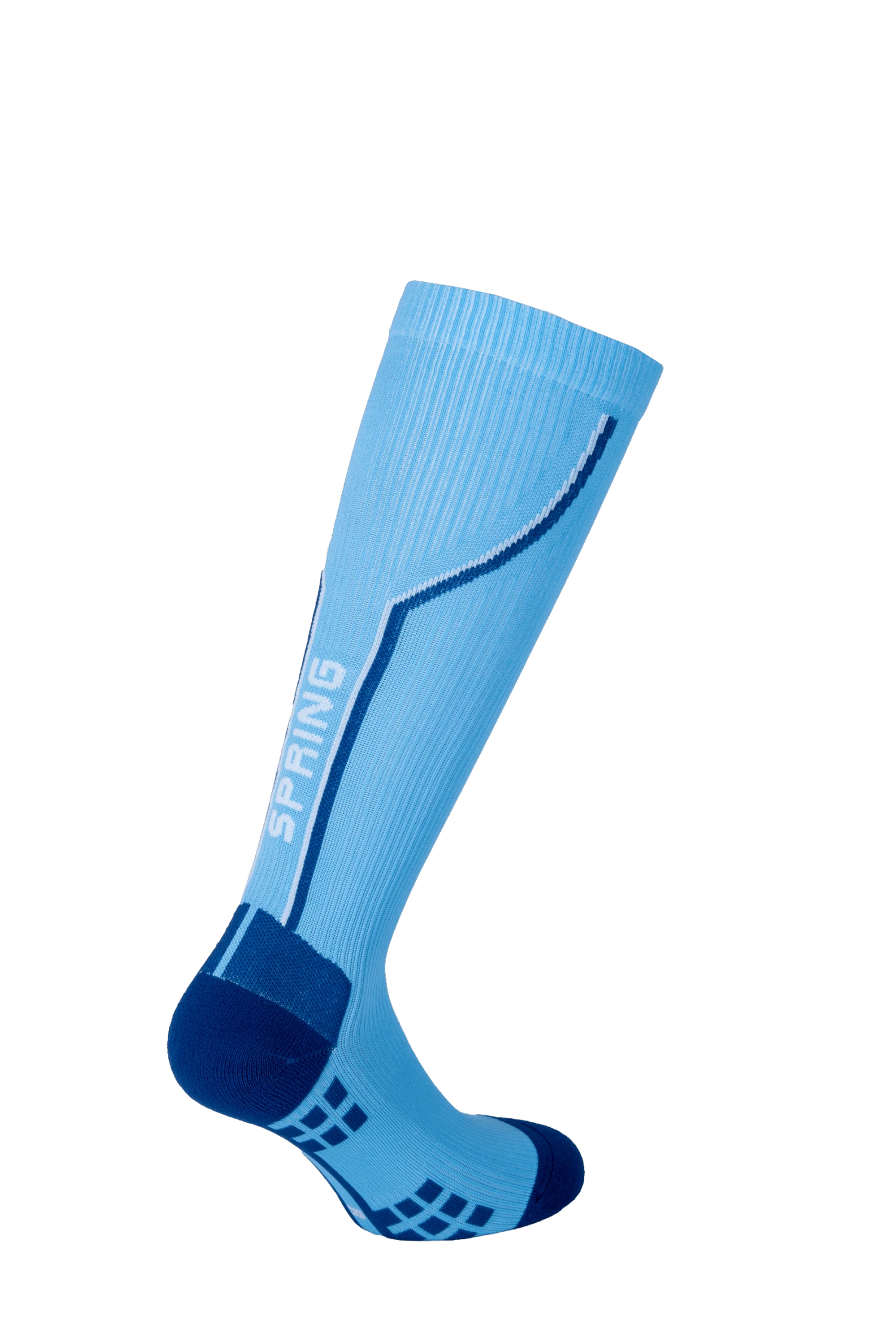 Spring Recovery Speed Up Compression Socks, Blue 1 Spring Recovery Speed Up Compression Socks, Blue