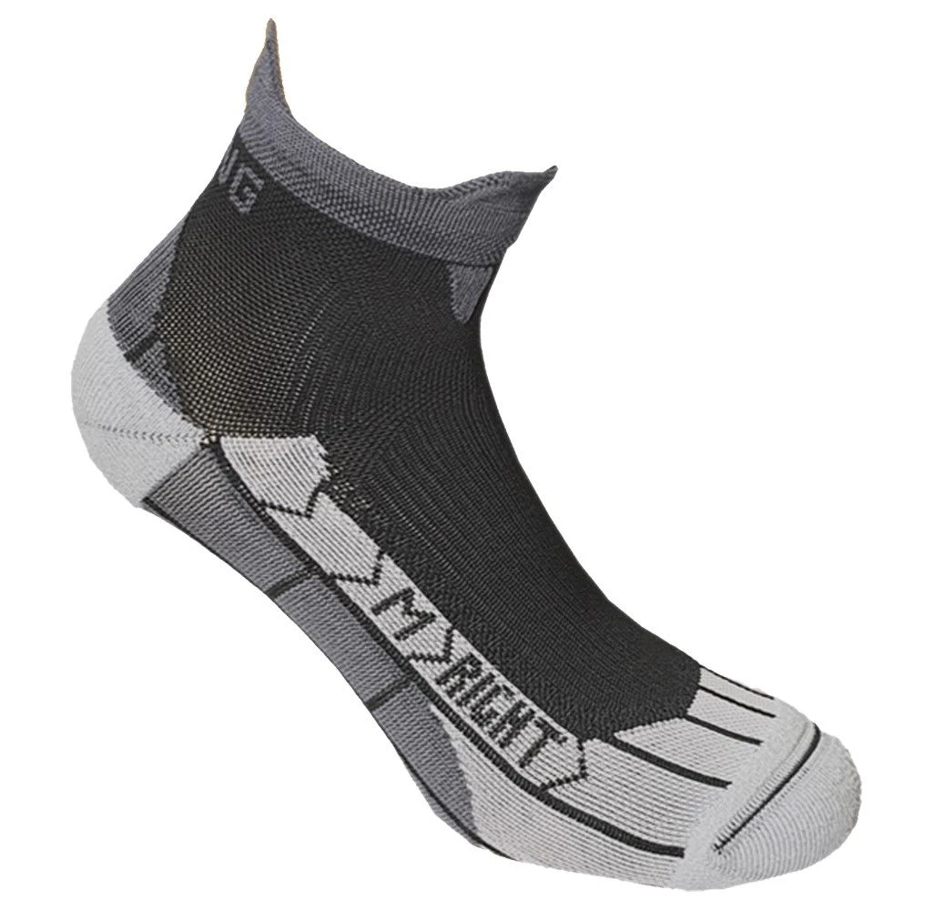 Spring Invisible Short Socks, Black/Grey 1 Spring Invisible Short Socks, Black/Grey