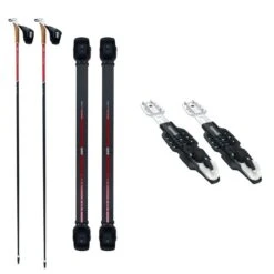 Swix Roadline Classic Rollerskis + Bindings + Swix Roadline 2 Rollerski Poles
